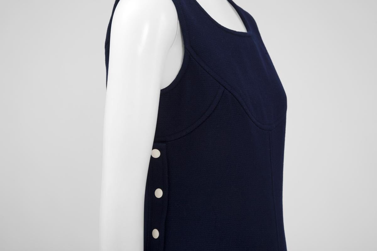 Conjunto de traje pantalón de alta costura Courreges numerado en Bueno estado para la venta en Geneva, CH