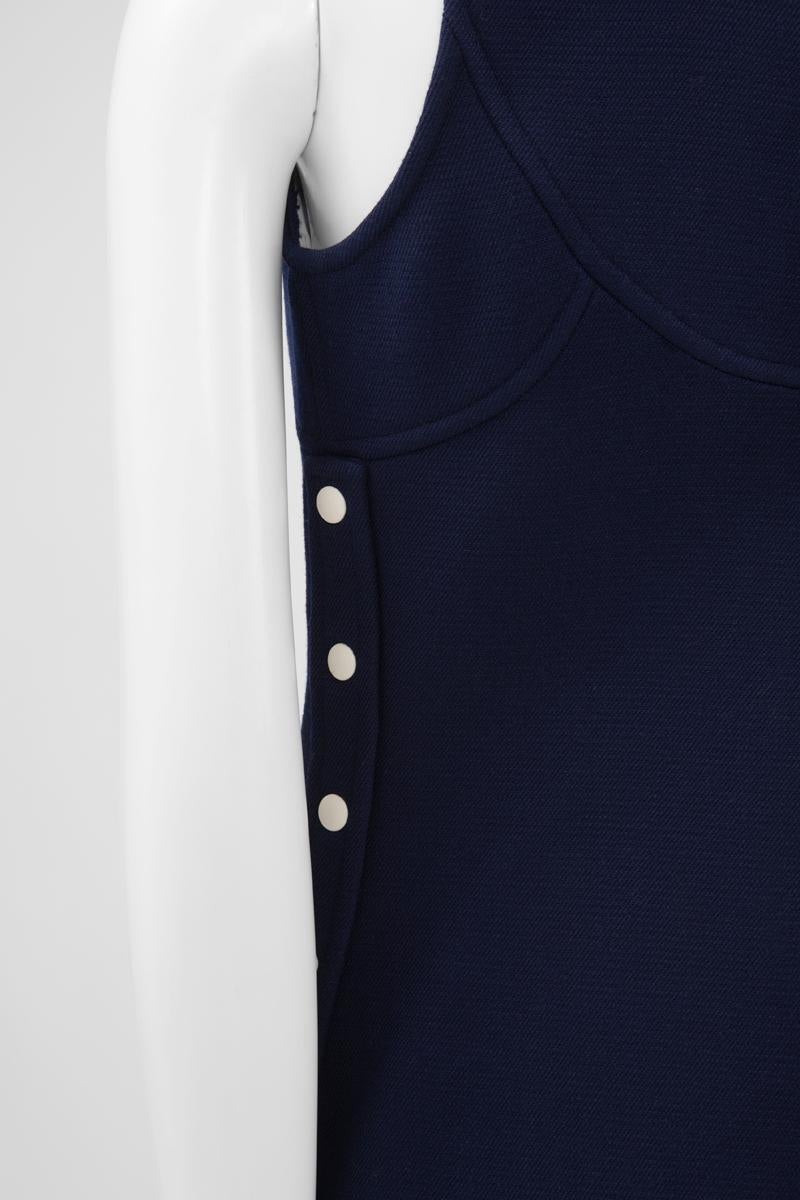 Conjunto de traje pantalón de alta costura Courreges numerado en venta 3