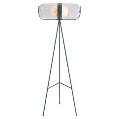 Numbered Limited Cocoon Dark Green Floorlamp by Studio Adinda