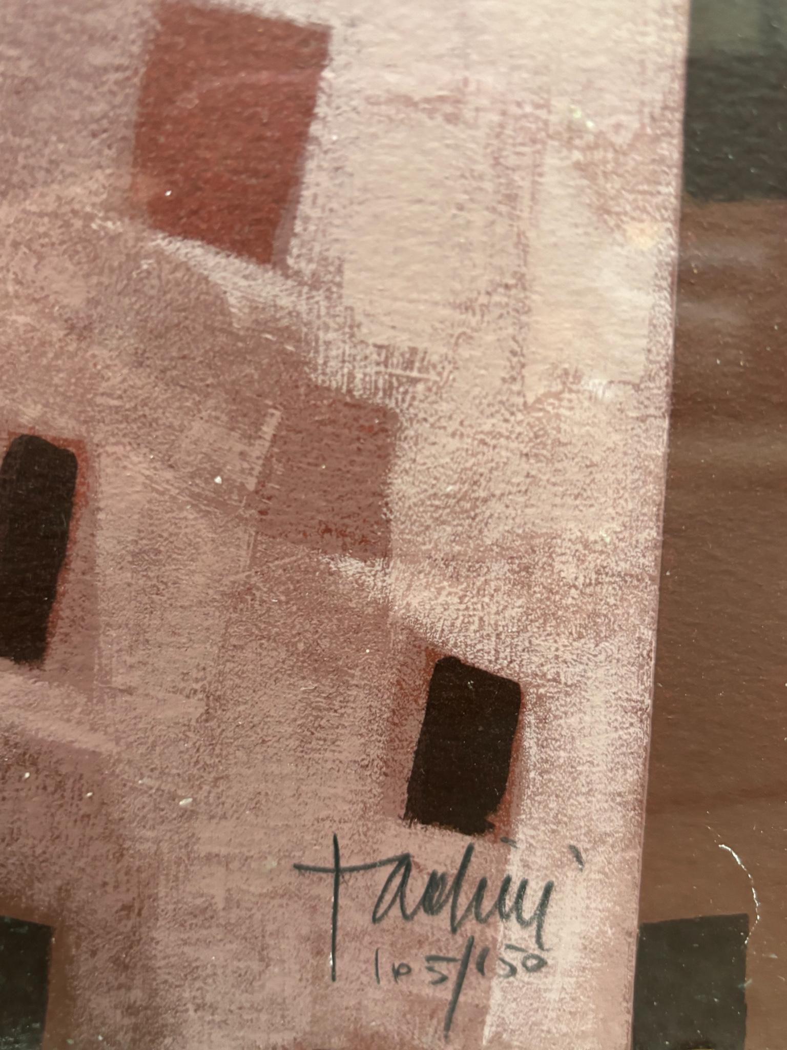 Litografia numerata di Emilio Tadini anni '70 In condizioni buone in vendita a Milano, MI