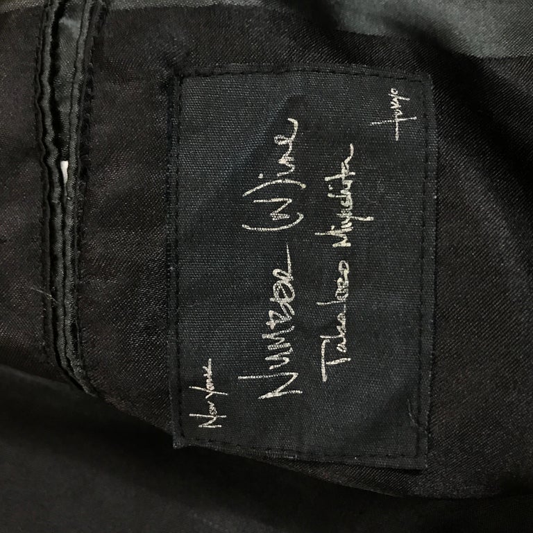 Number(N)ine Embroidered Detachable Tiger Sukajan Jacket, Autumn Winter 2004