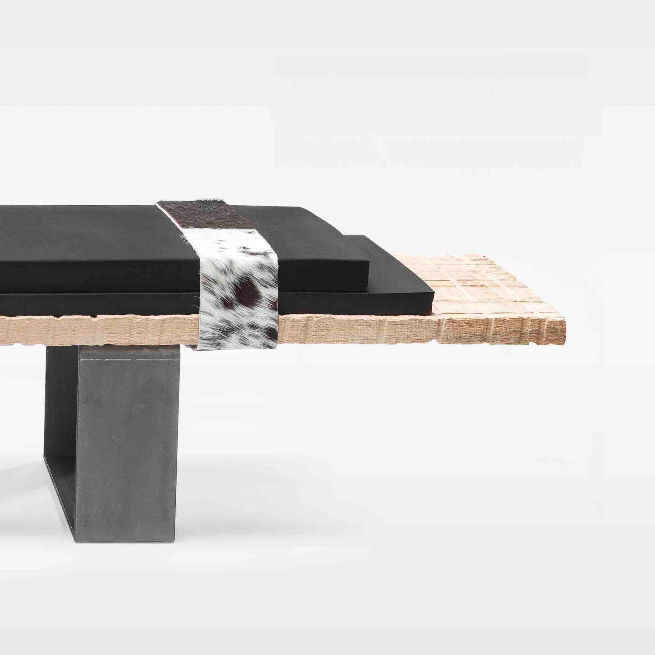 Post-Modern Numero 7 Bench by Isola Design For Sale