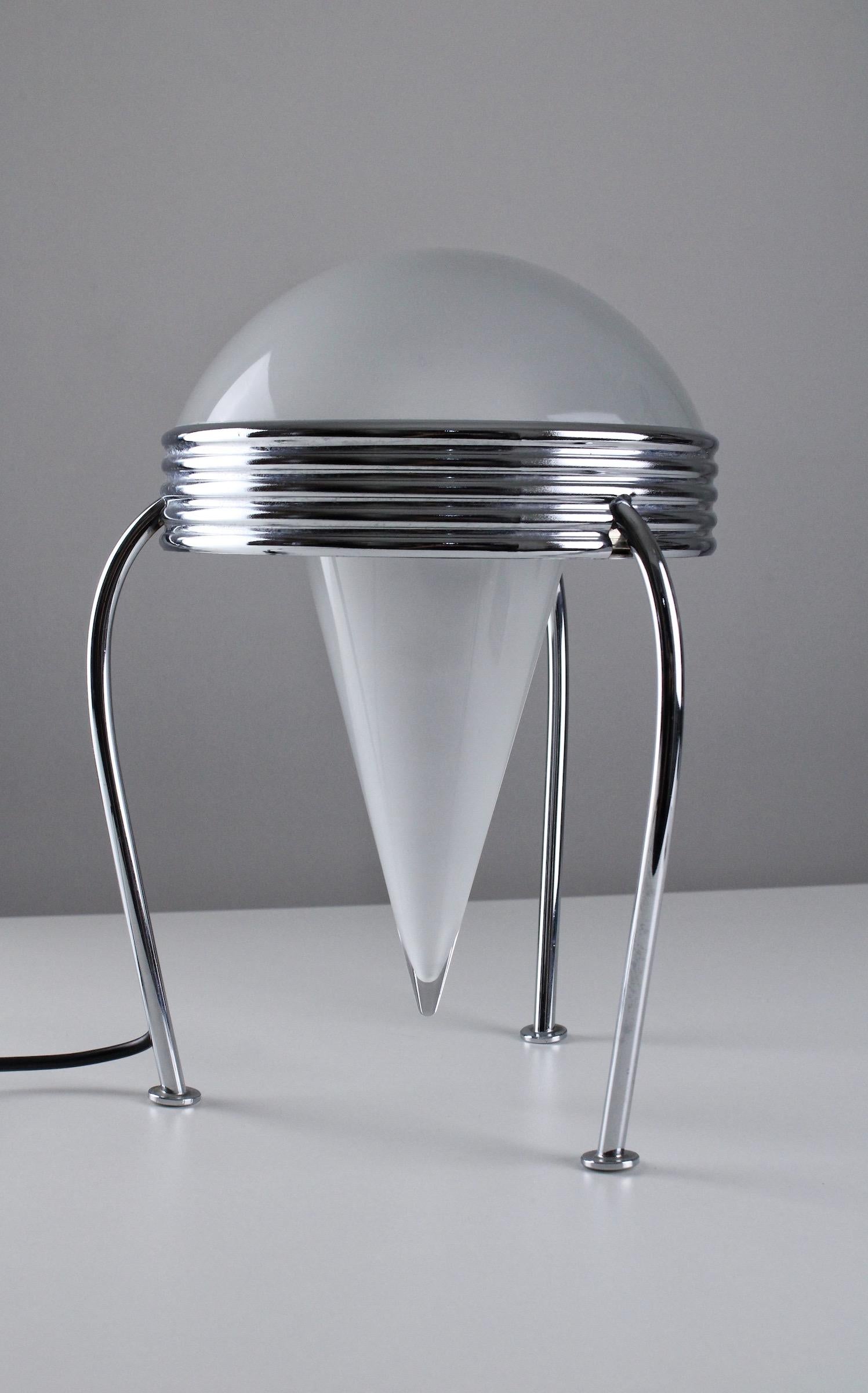 Italian Numero Trenta Table Lamp by Massimo Iosa Ghini for Bieffeplast, 1990 For Sale