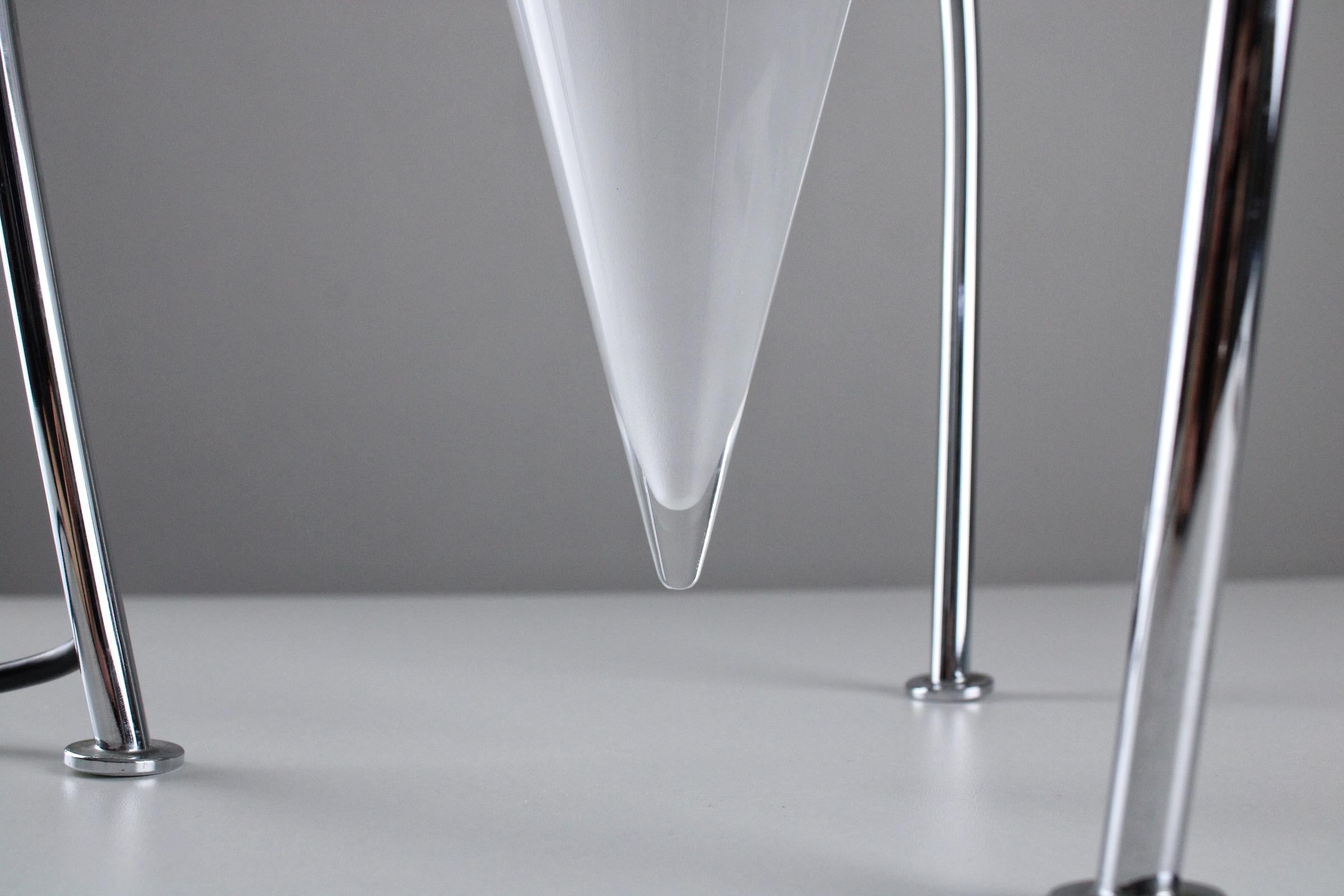 Numero Trenta Table Lamp by Massimo Iosa Ghini for Bieffeplast, 1990 In Good Condition For Sale In UTRECHT, NL