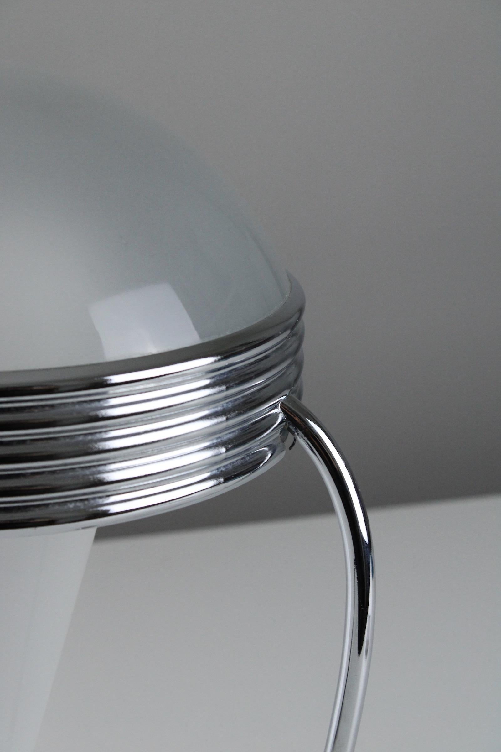 Aluminum Numero Trenta Table Lamp by Massimo Iosa Ghini for Bieffeplast, 1990 For Sale