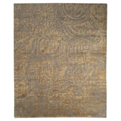 Nummus Modern Hand-Knotted Wool & Silk Rug – 8' x 10'