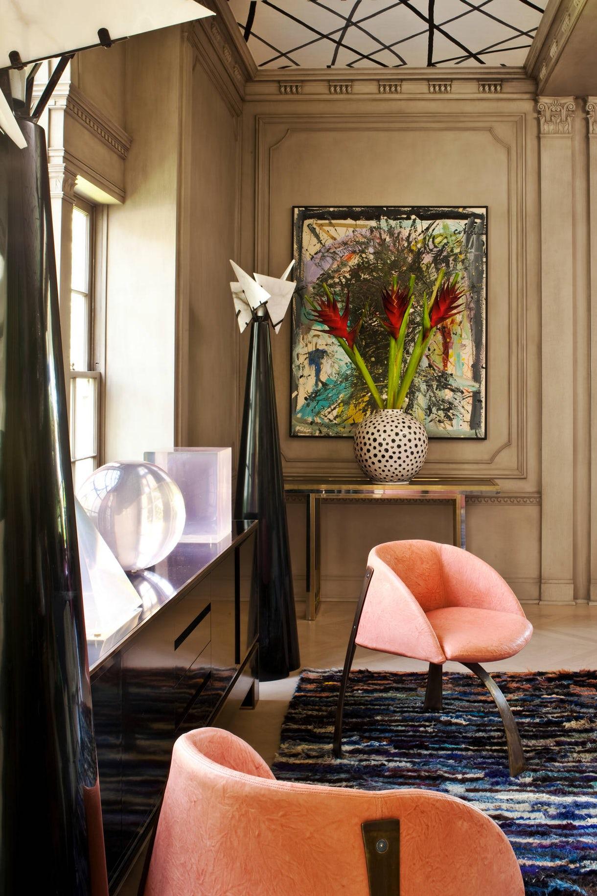 Modern Nun 'Drape' Alabaster Floor Lamp in the Manner of Pierre Chareau For Sale