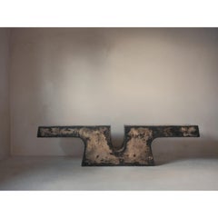 Nunna, Unique Coffee Table in Hemp Crete by Lucas Tyra Morten