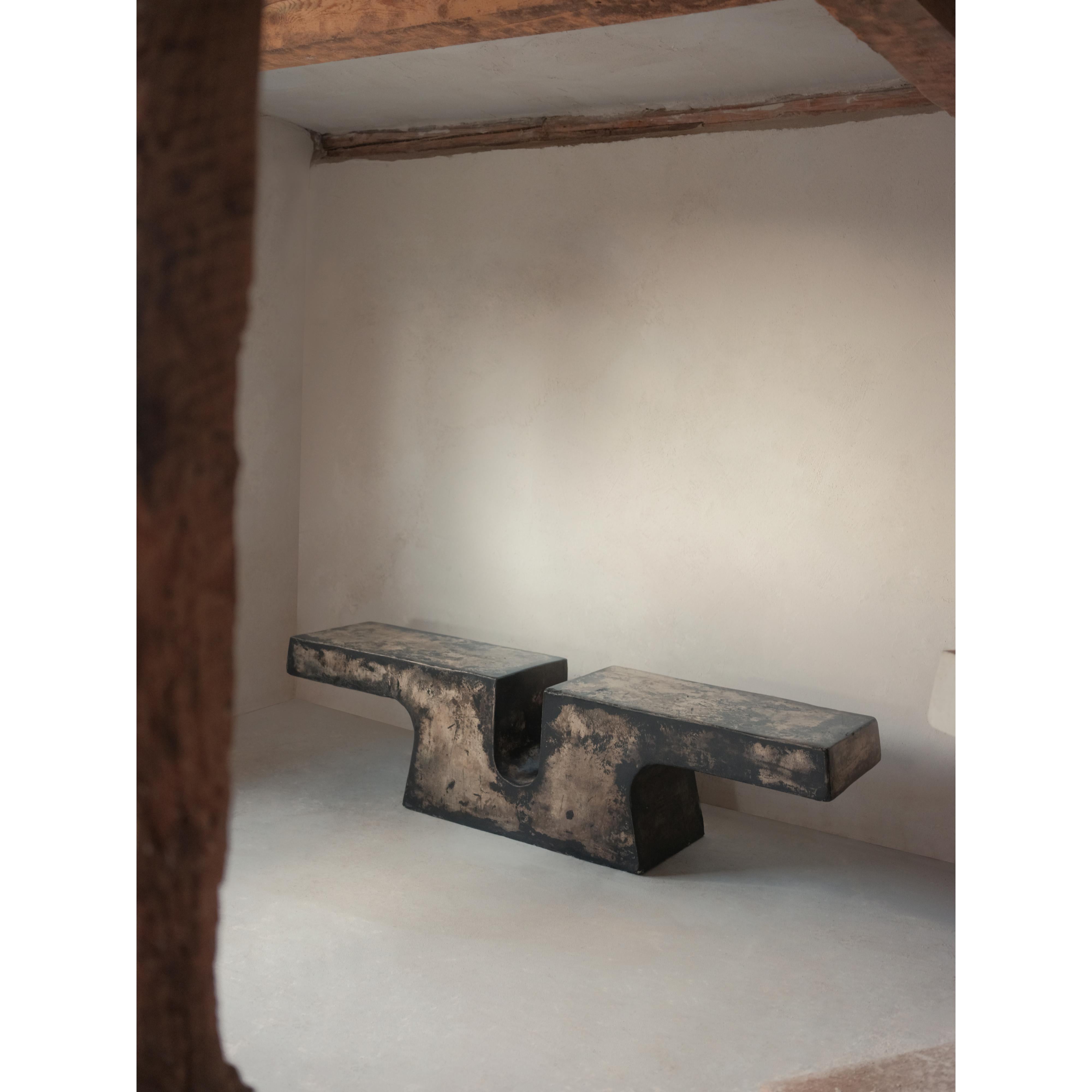 Nunna, Unique Coffee Table in Hemp Crete by Lucas Tyra Morten (Sonstiges) im Angebot