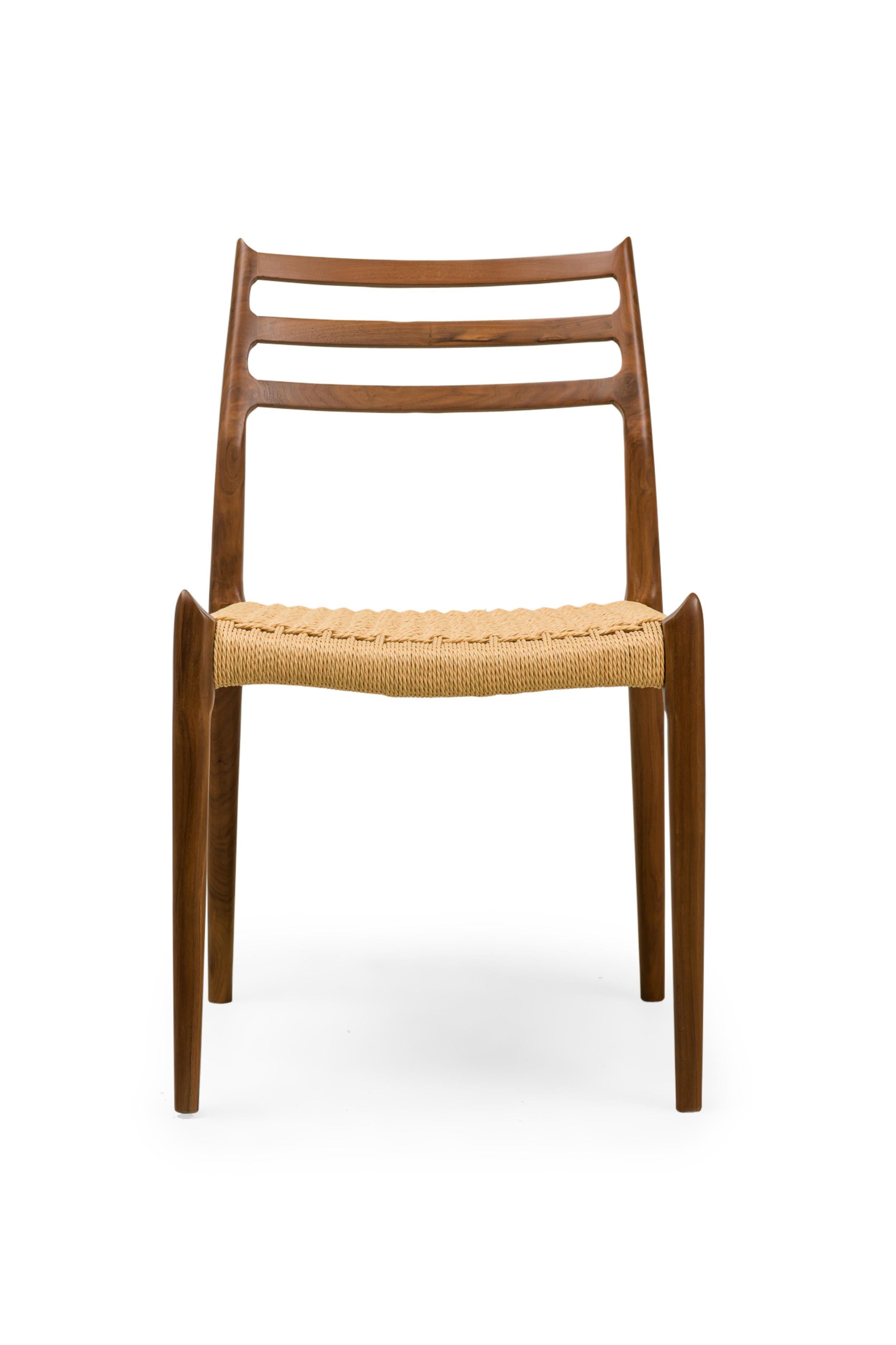 12 chaises latérales de salle à manger 