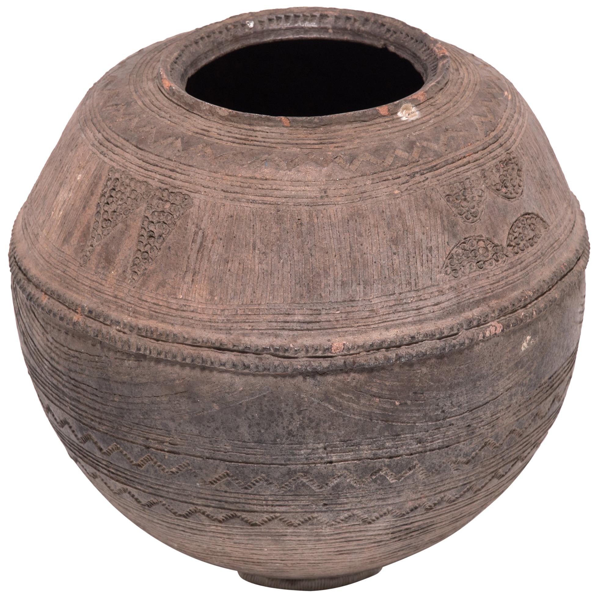 Nupe Incised Water Vessel