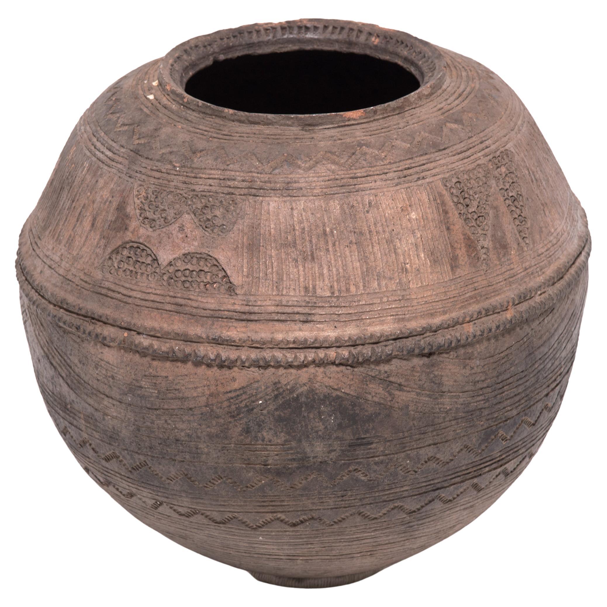 Nupe Incised Water Vessel