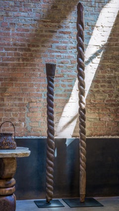 Nupe Spiral Support Post