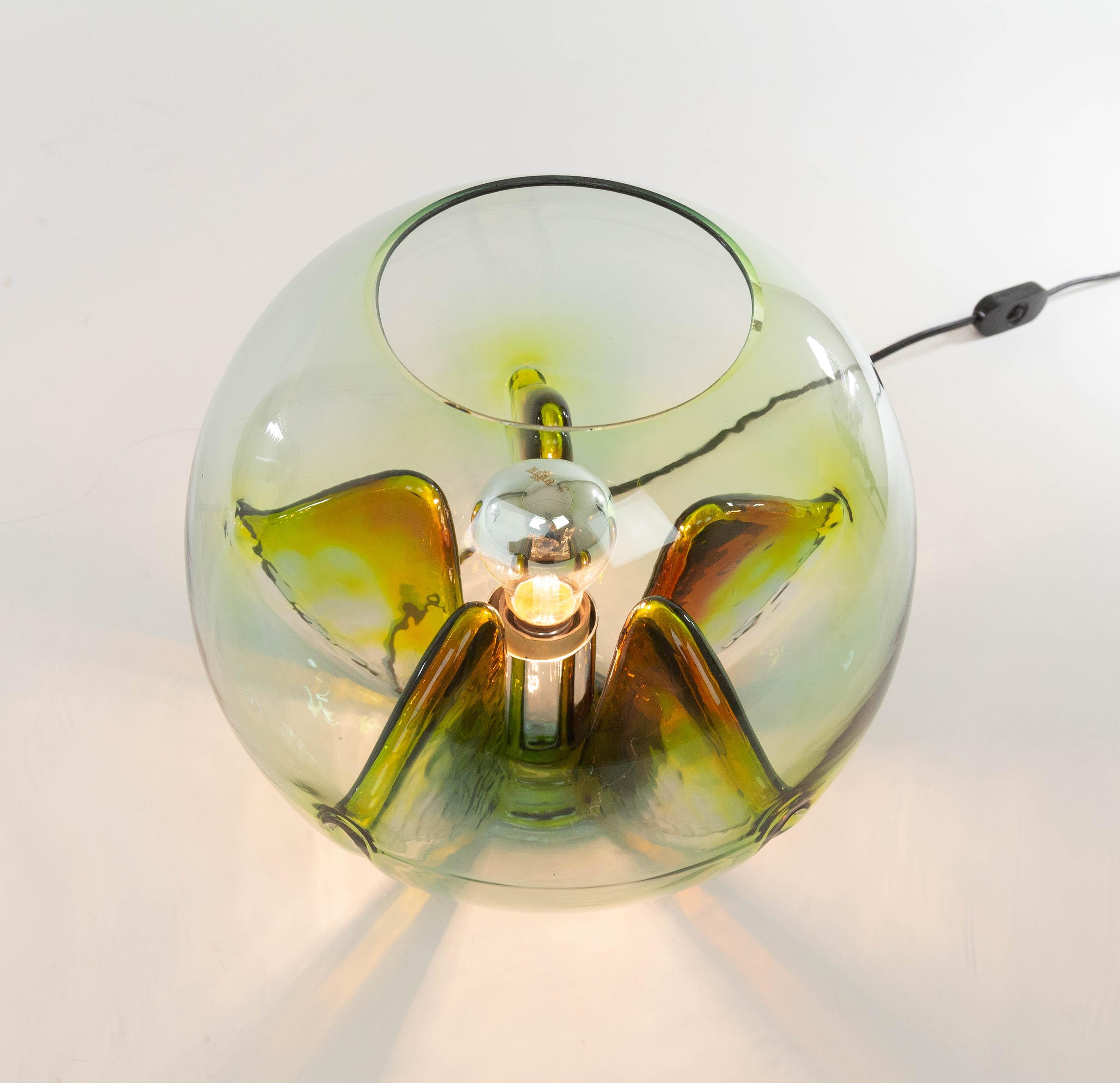 Lampe de bureau Nuphar de Toni Zuccheri pour VeArt, 1970 en vente 1