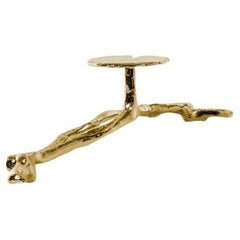 Nuphar Tall Sophisticated Candle Holder Organic Decorative Element