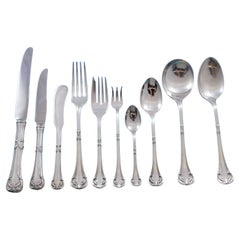 Nupical by Pesa Mexican Sterling Silver Flatware Set for 4 Service 40 Pieces