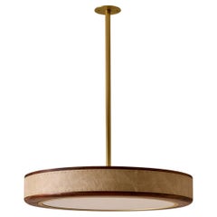 Plafonnier Nura - 30" - Au Lait Leather
