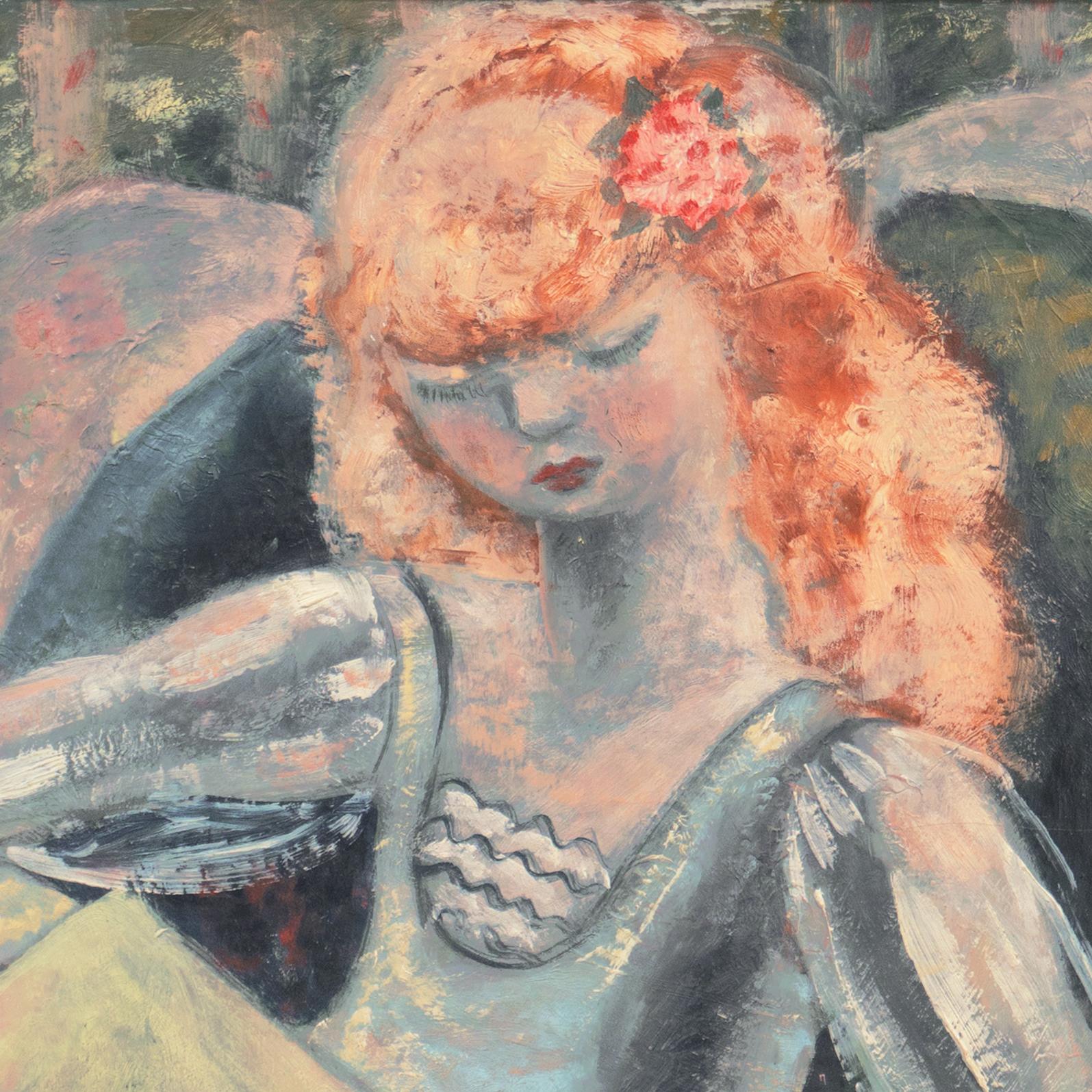 'Story Time', Paris, Salon d'Automne,  New York, ASL, Corcoran, PAFA, Art Deco For Sale 1