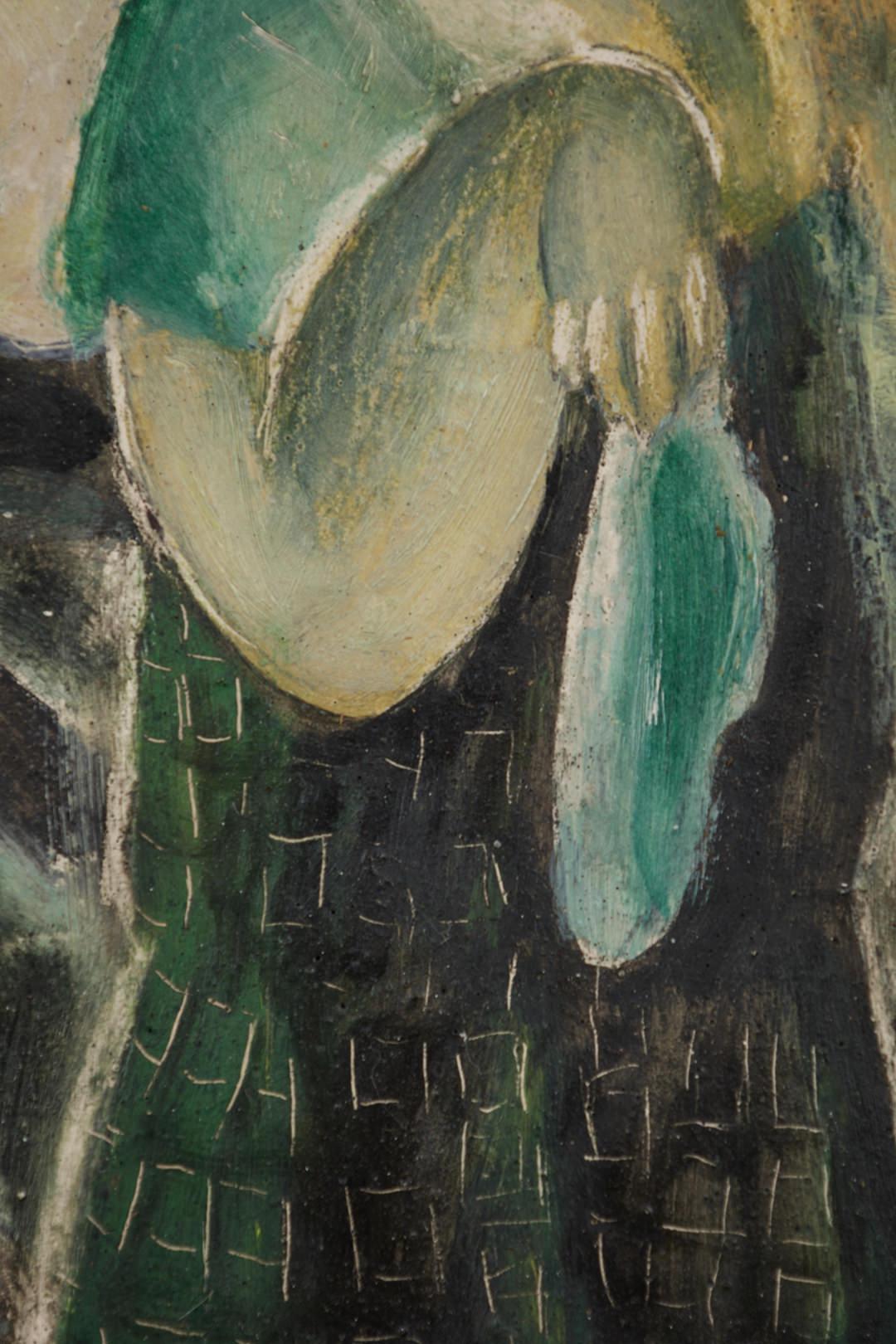 Wäre ich eine große Dame, Porträt eines jungen Mädchens im Angebot 1