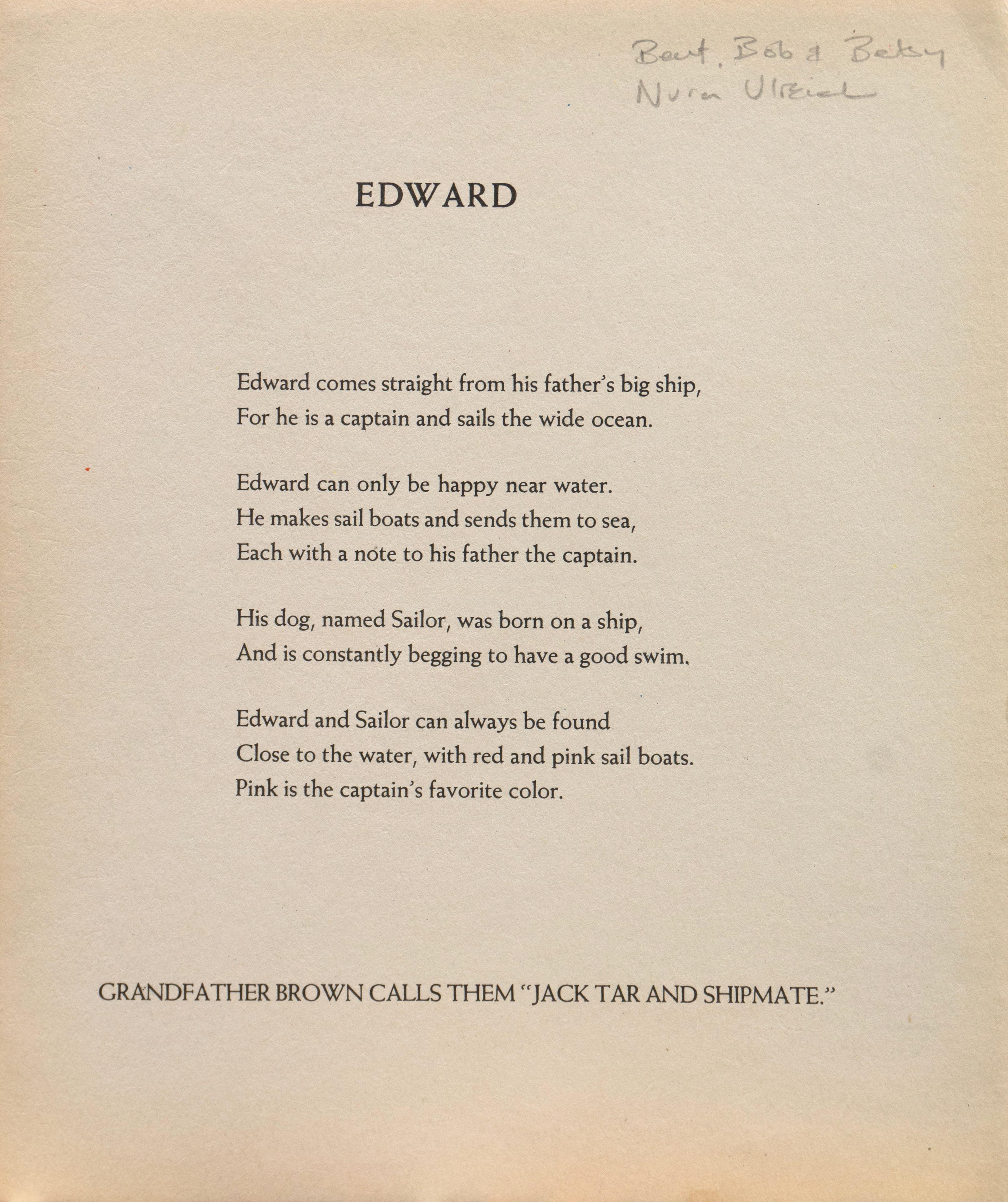 'Edward', Artista donna, PAFA, Art Students League, Smithsonian, Art Deco Figurale in vendita 5