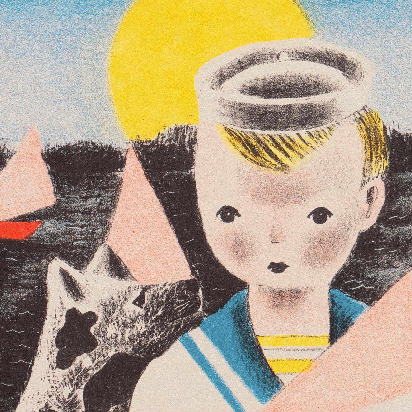 'Edward', Artista donna, PAFA, Art Students League, Smithsonian, Art Deco Figurale in vendita 2