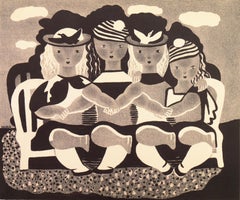 „Sisters“, Paris, Salon d'Automne, New York, Art déco, AIC, ASL, Künstlerin