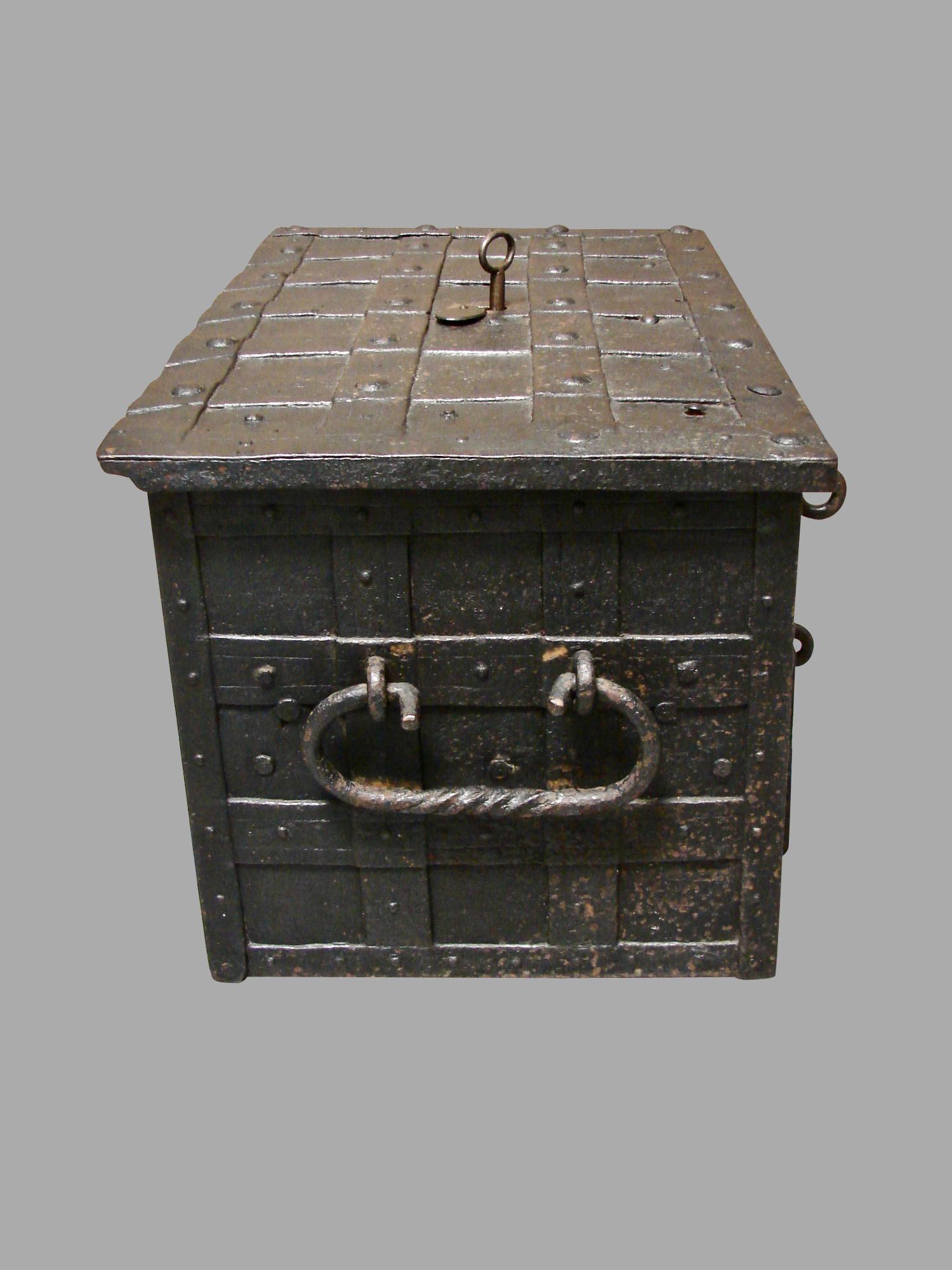 17th century box iron
