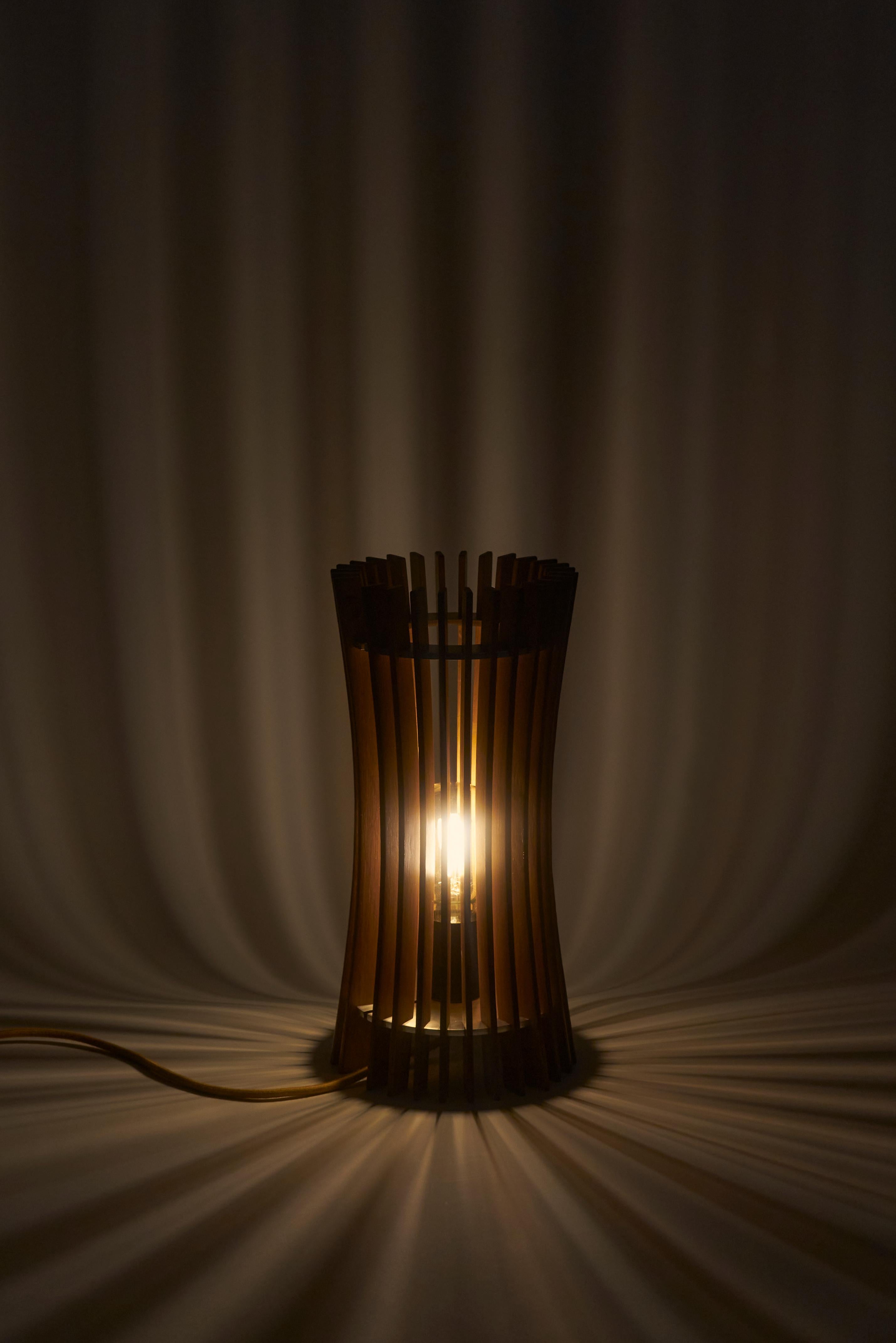 Contemporary Nuri table lamp by Winetage handmade in Italy For Sale