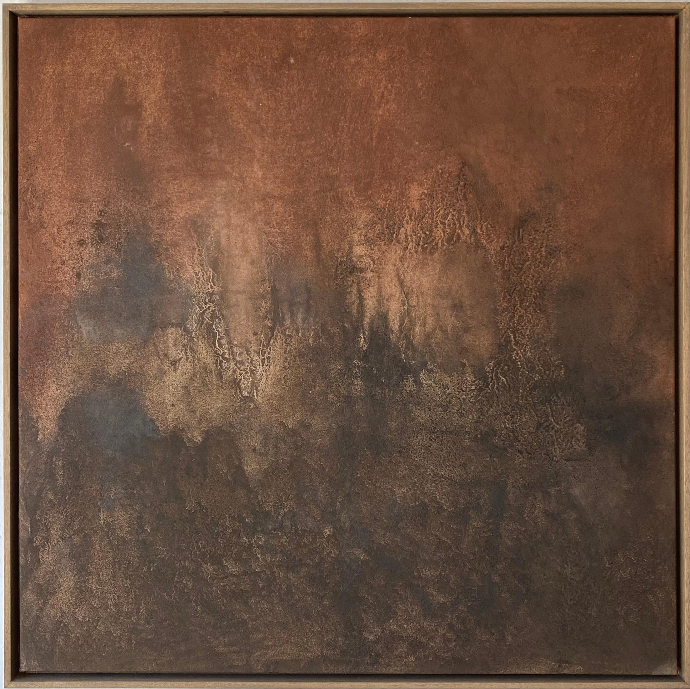 ABSTRACT Painting Brown colors Spanish Artist Nuria Oliva 2023 For Sale 1