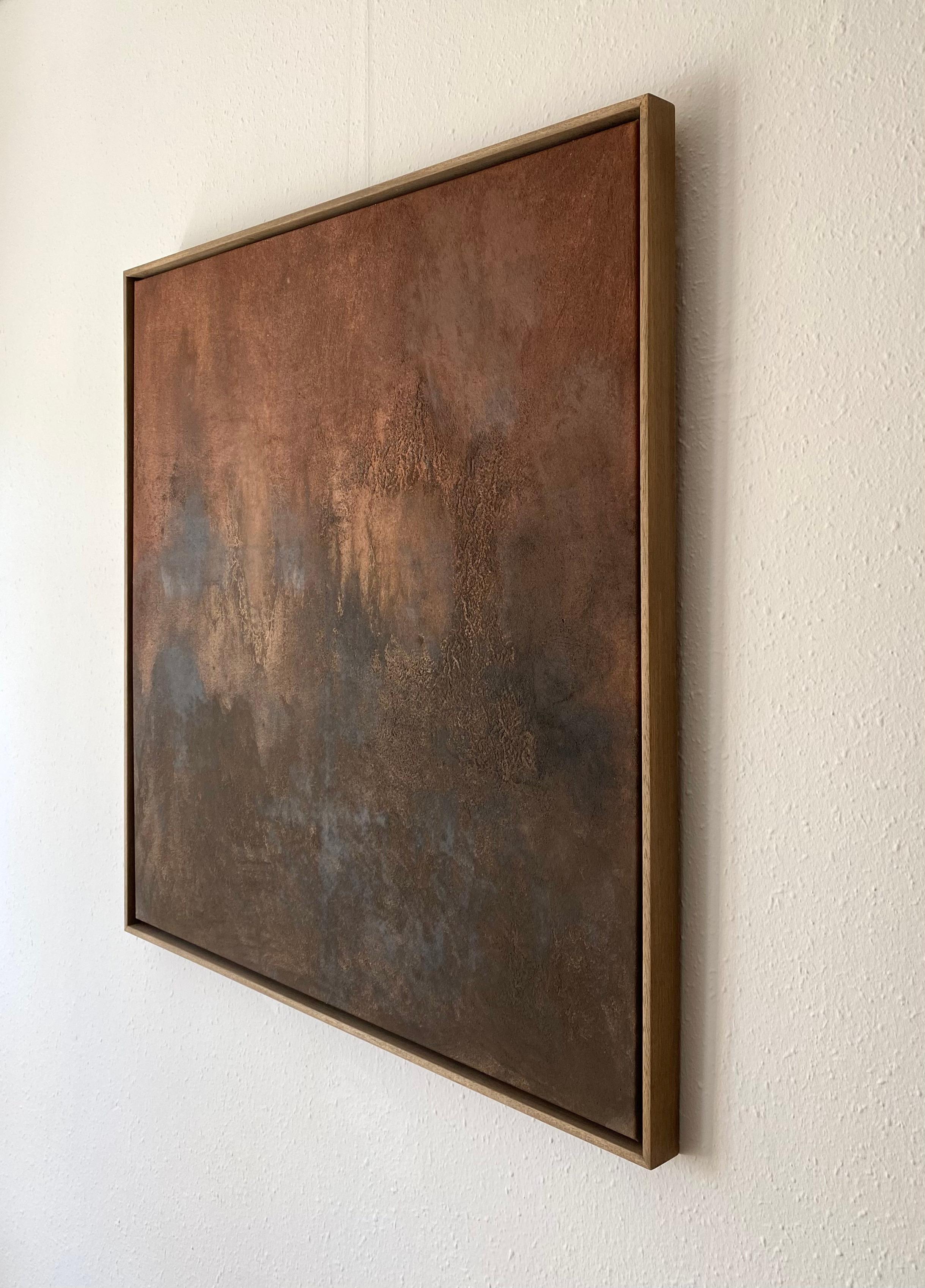 ABSTRACT Painting Brown colors Spanish Artist Nuria Oliva 2023 For Sale 4