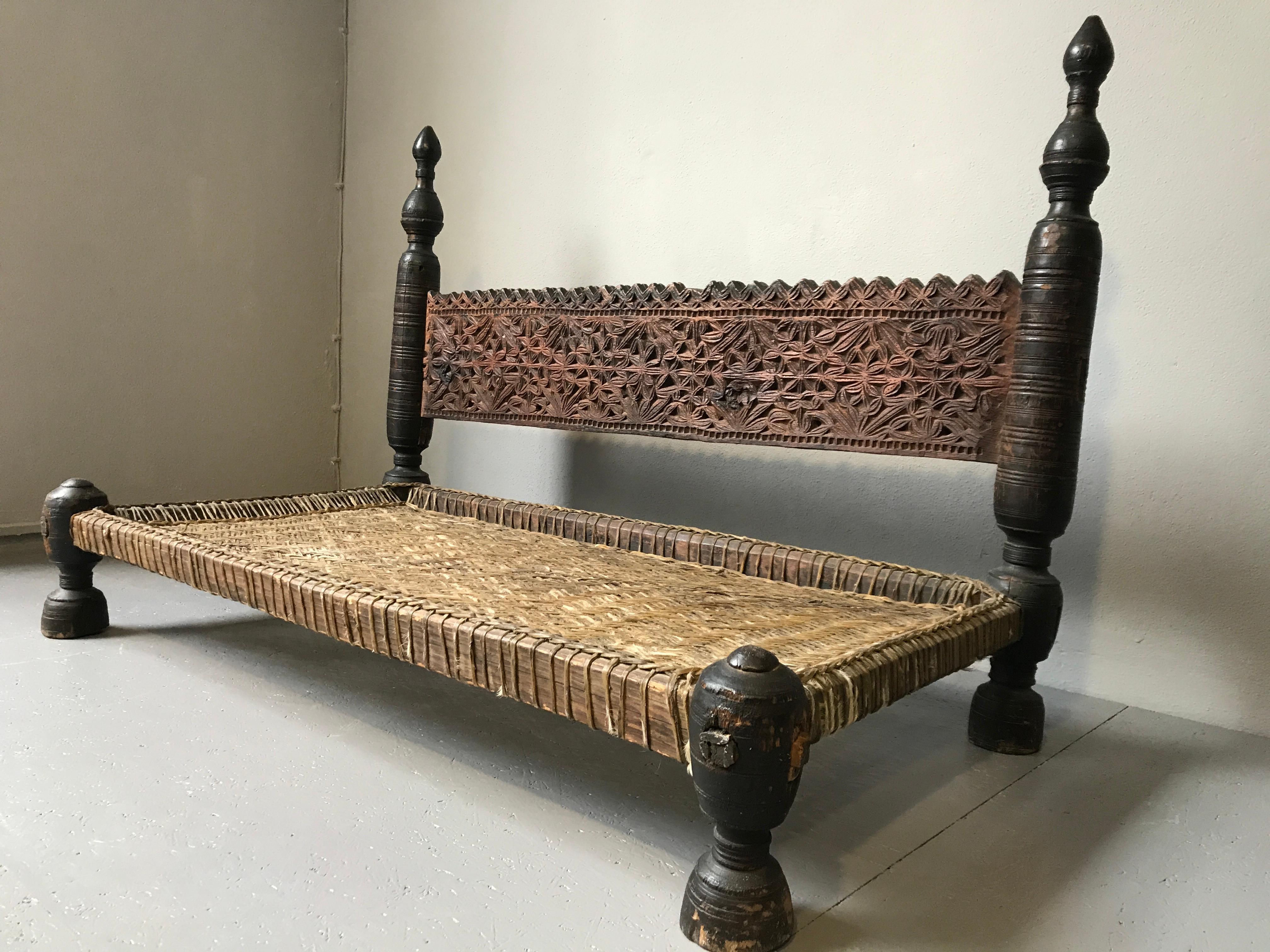 19th Century Nuristan Bench For Sale