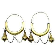 Hystorical "Nurse" earrings with sound pendants