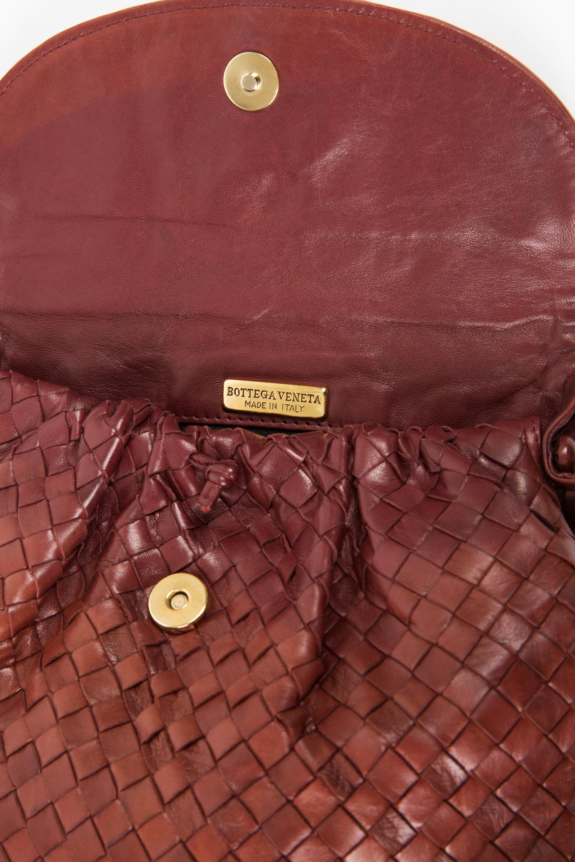Nut Leather Intrecciato Bottega Veneta Shoulder Bag 2