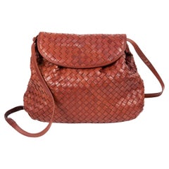 Nut Leather Intrecciato Bottega Veneta Shoulder Bag