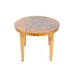 Nut Veneered Coffee Table, 1920s