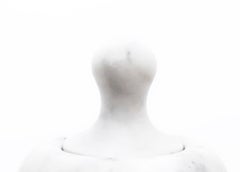 Nutcracker Pestle aus weißem Satin- Carrara-Marmor, handgefertigt