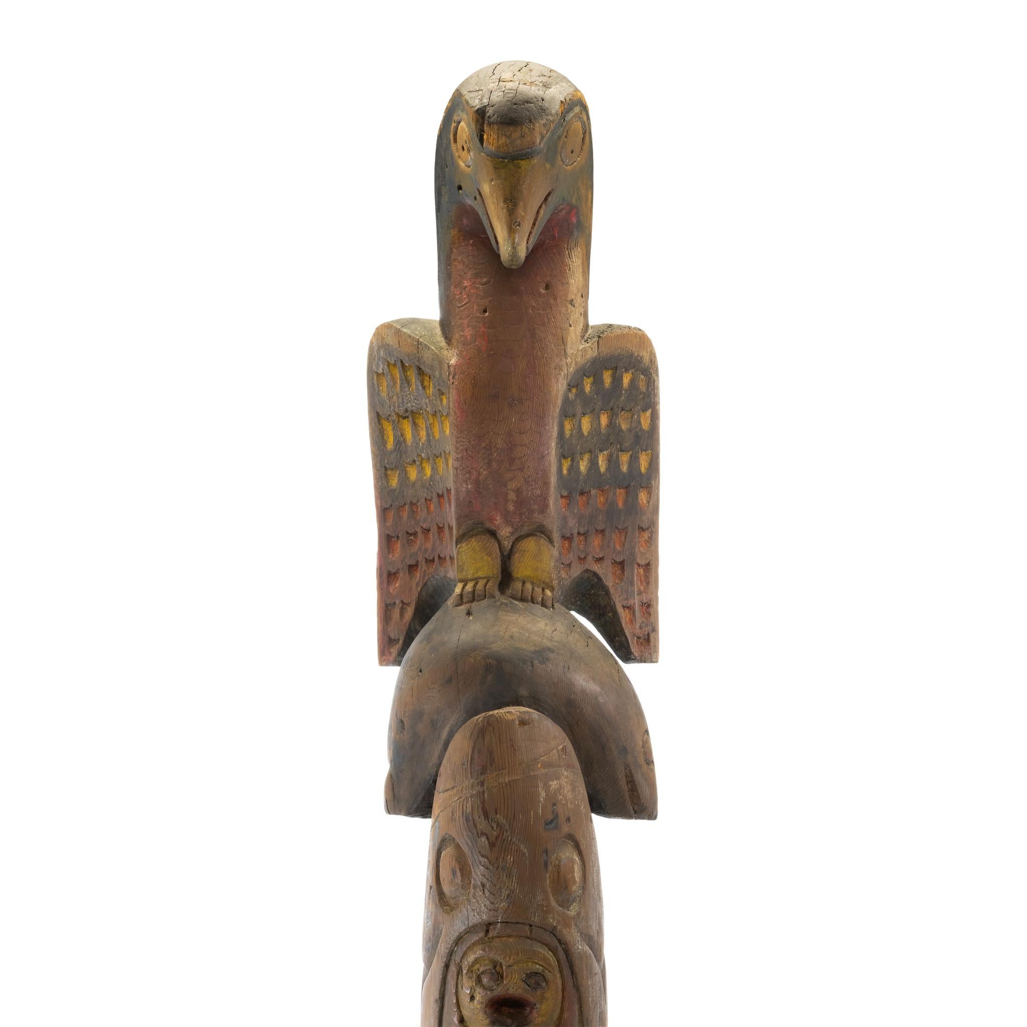 Totem Nuu-chah-nulth Bon état - En vente à Coeur d'Alene, ID