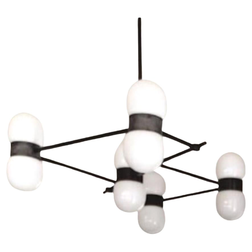 Nuvol Chandelier 5 Lamps by Contain