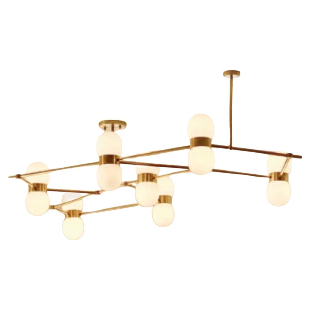 Nuvol Chandelier 7 Lamps by Contain For Sale