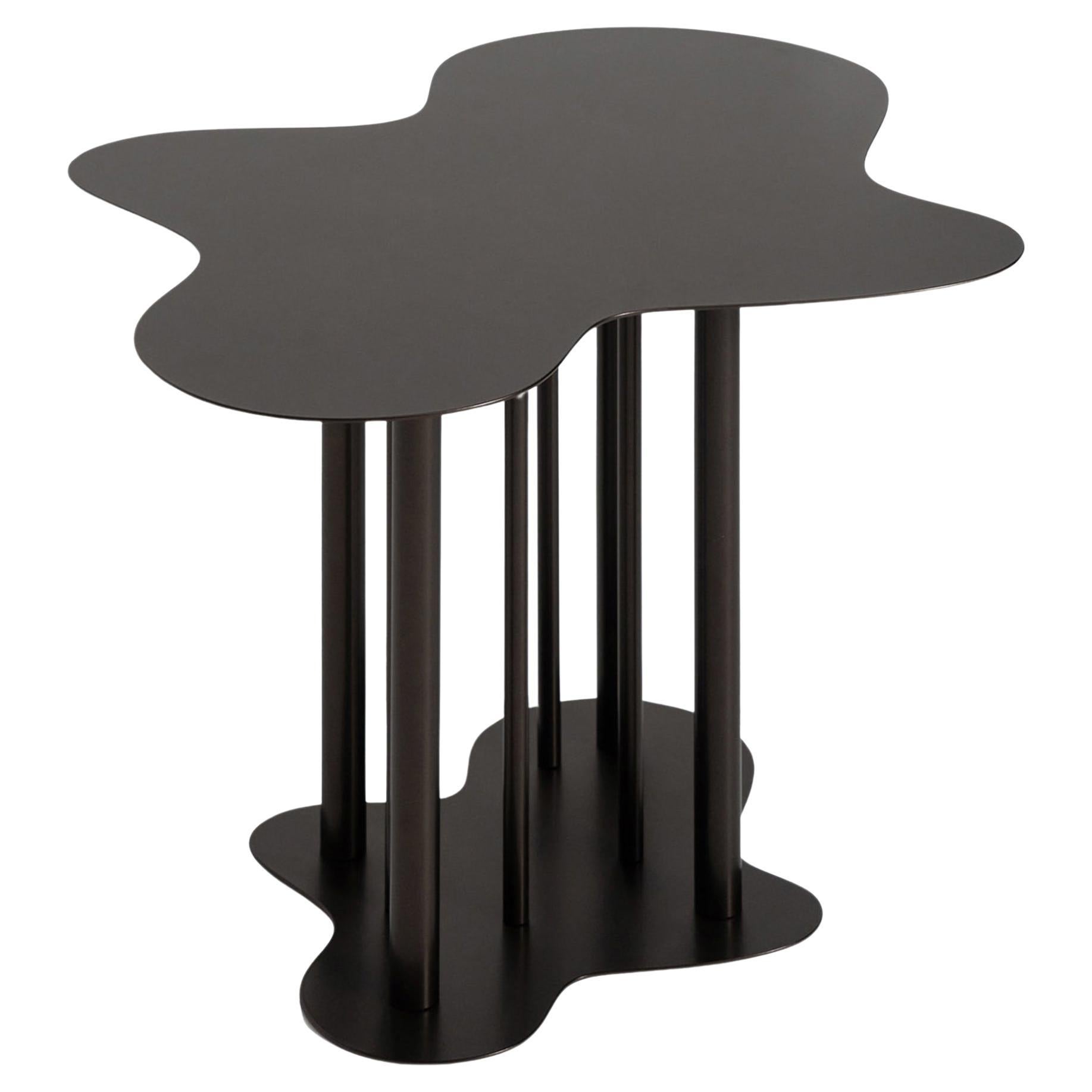 Nuvola 03 Bronze Side Table by Mario Cucinella For Sale