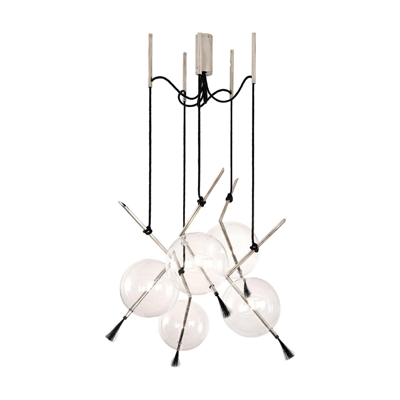 Nuvola 5-Light Chandeliers For Sale