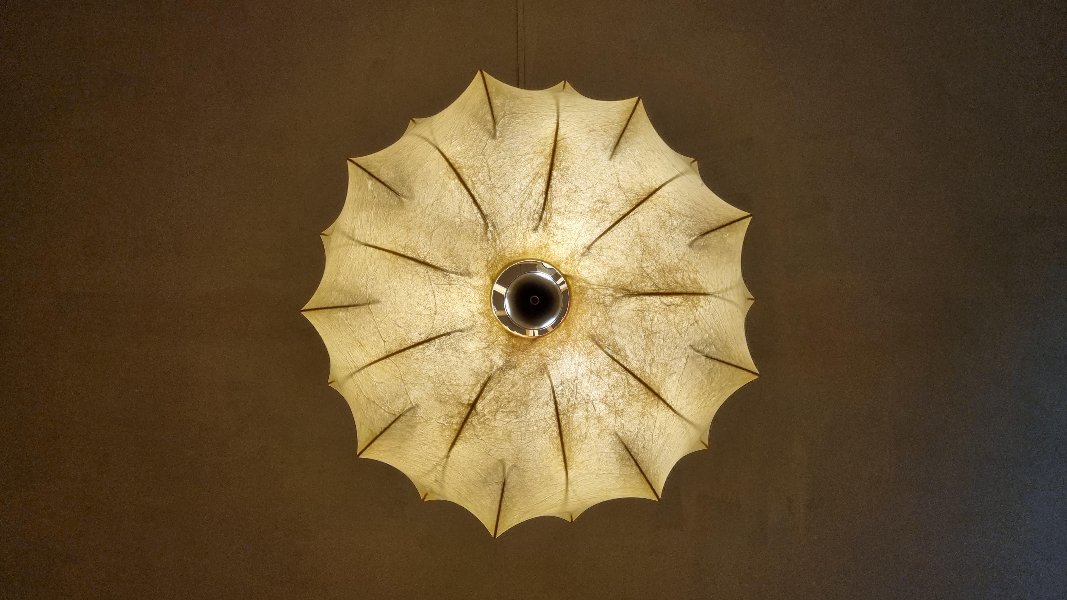 Metal Nuvola ceiling lamp by Tobia Scarpa for Flos 1963