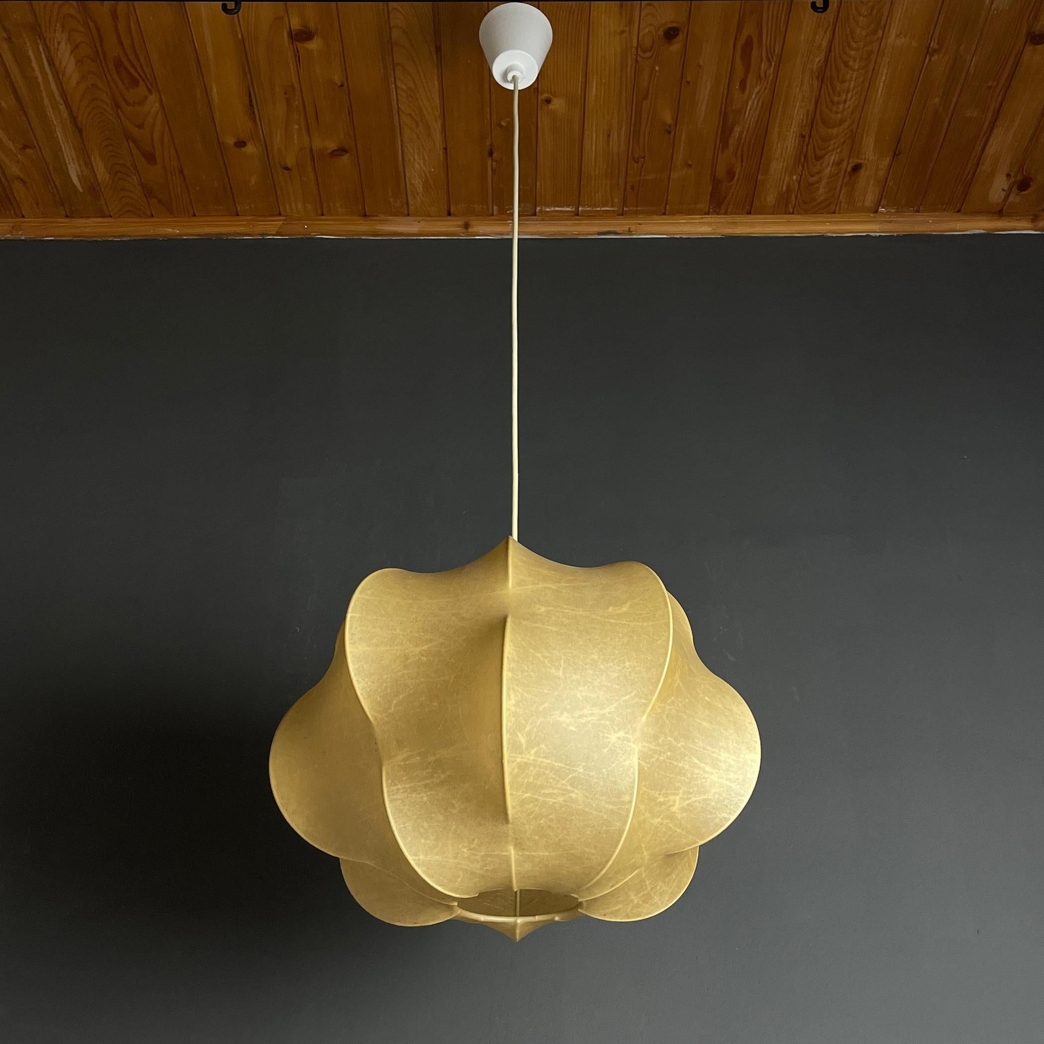 Nuvola Cocoon Chandelier by Tobia Scarpa for Flos, Italy 1962 For Sale 4