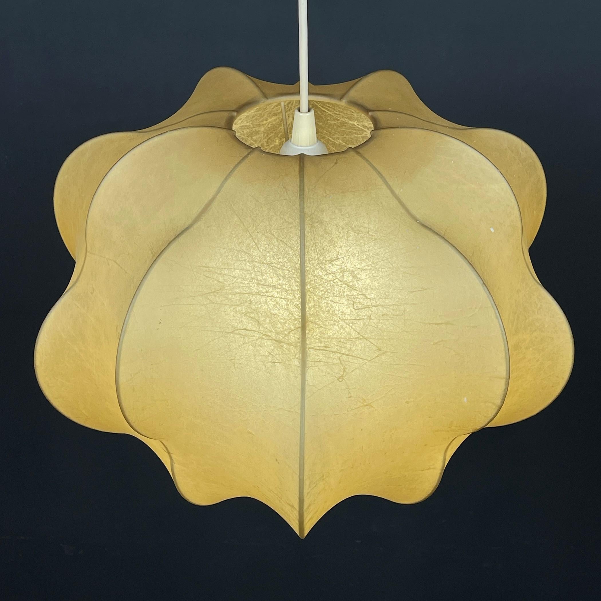 Mid-Century Modern Nuvola Cocoon Chandelier by Tobia Scarpa for Flos, Italy 1962 For Sale