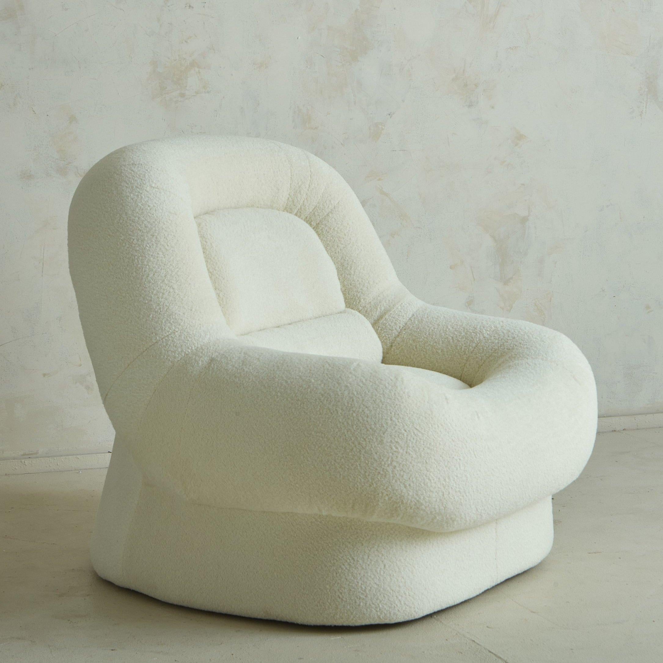Modern ‘Nuvola’ Lounge Chair by Emilio Guarnacci & Felix Padovano for 1P Italy, 1960s For Sale