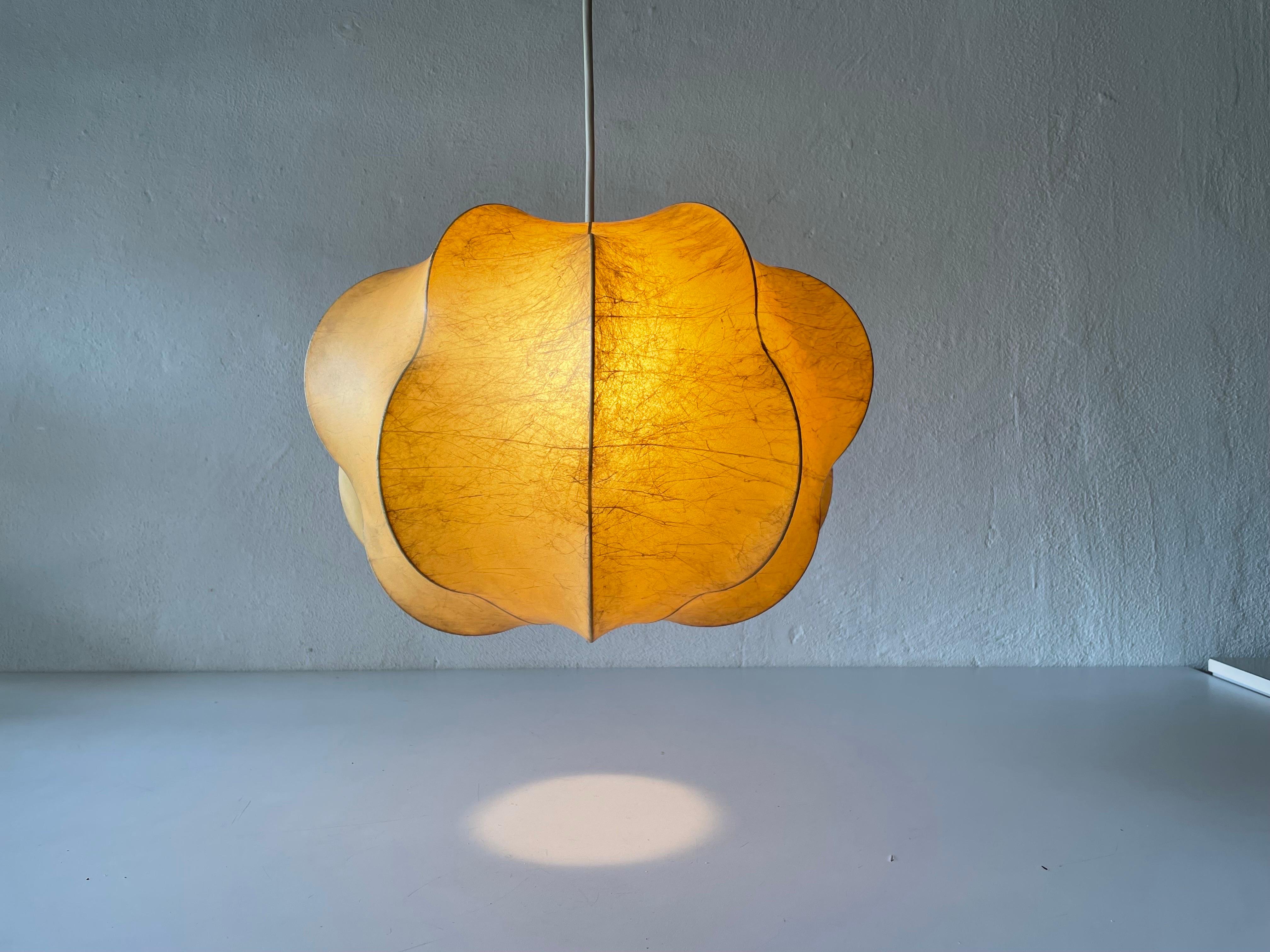 Resin Nuvola Model Cocoon Suspension Lamp by Tobia Scarpa for Flos, 1960s, Italy