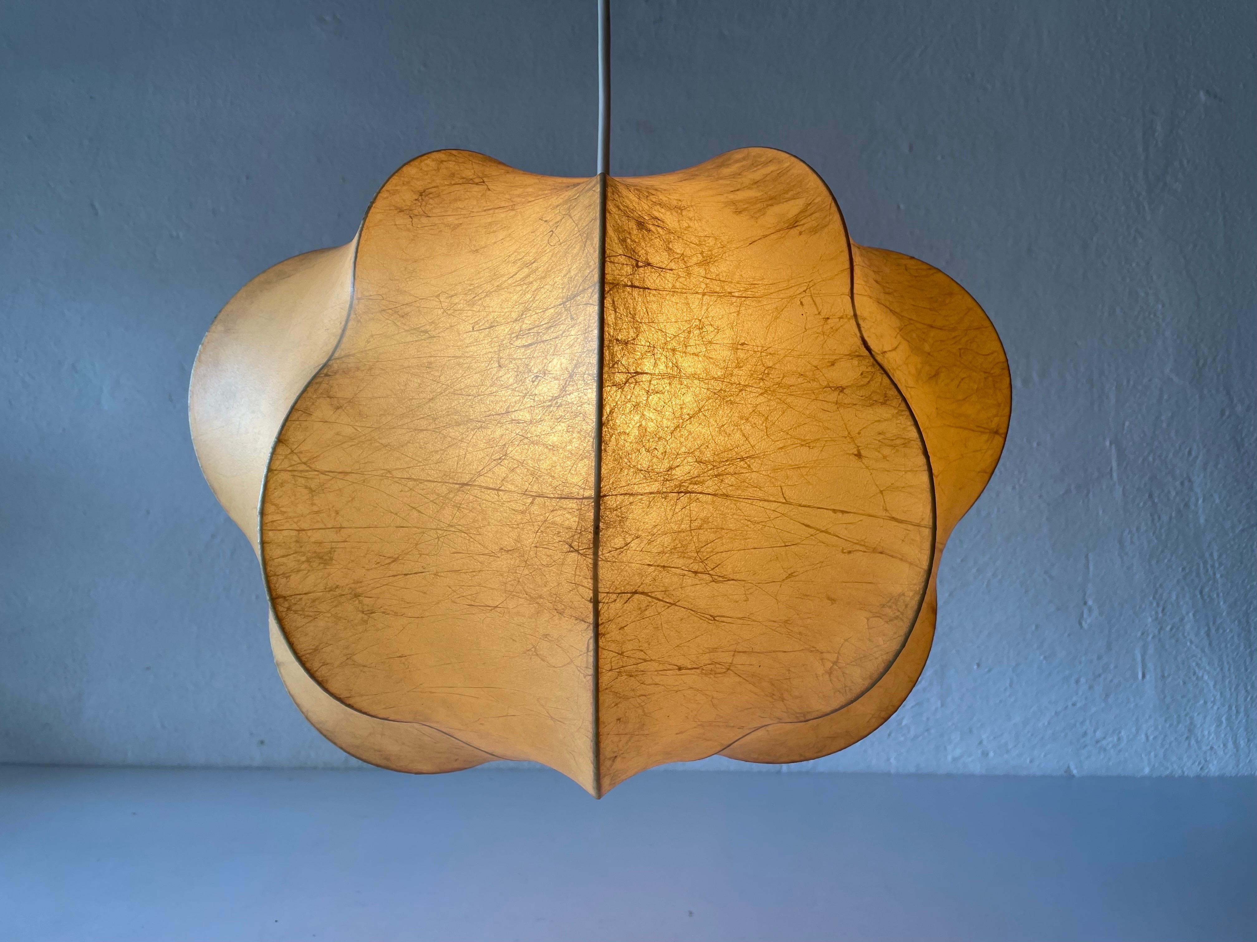 Nuvola Model Cocoon Suspension Lamp by Tobia Scarpa for Flos, 1960s, Italy 1