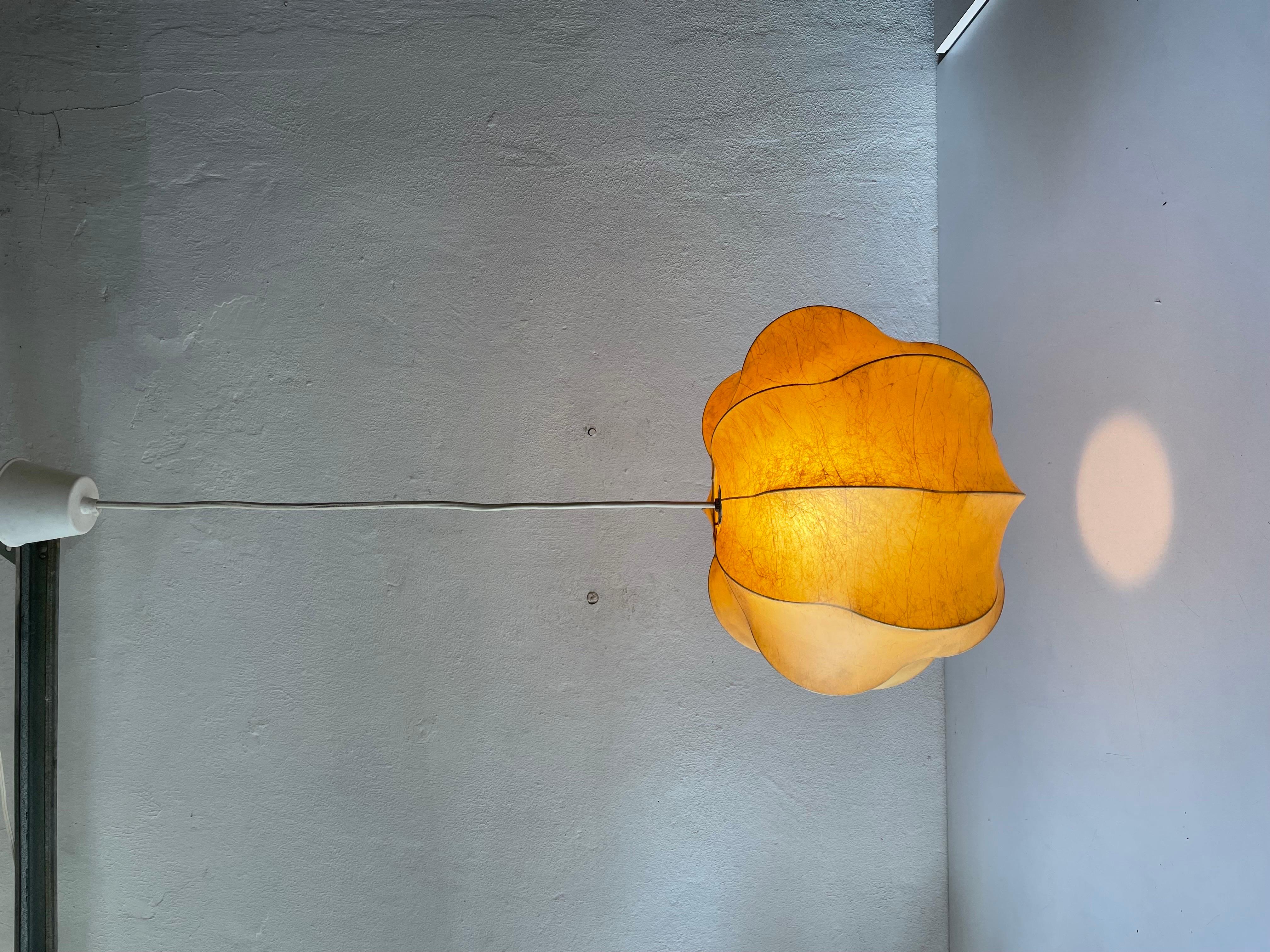 Nuvola Model Cocoon Suspension Lamp by Tobia Scarpa for Flos, 1960s, Italy 7