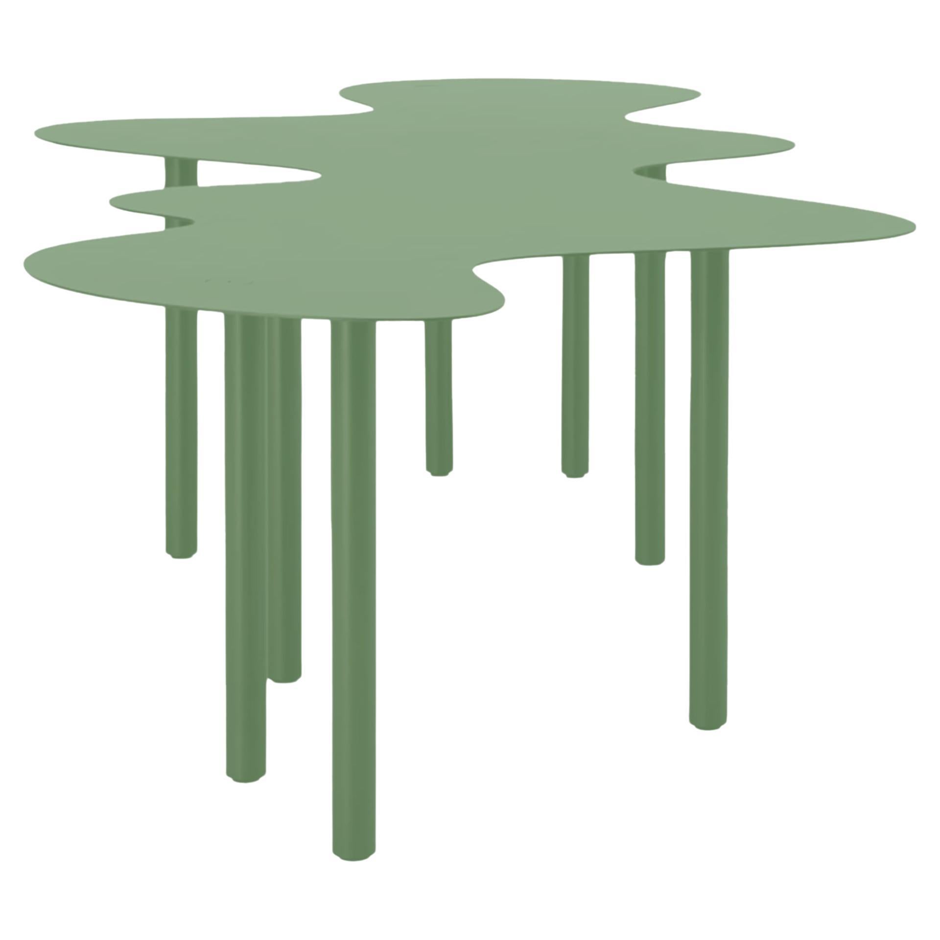 Nuvola Pale Green Dining Table By Mario Cucinella For Sale