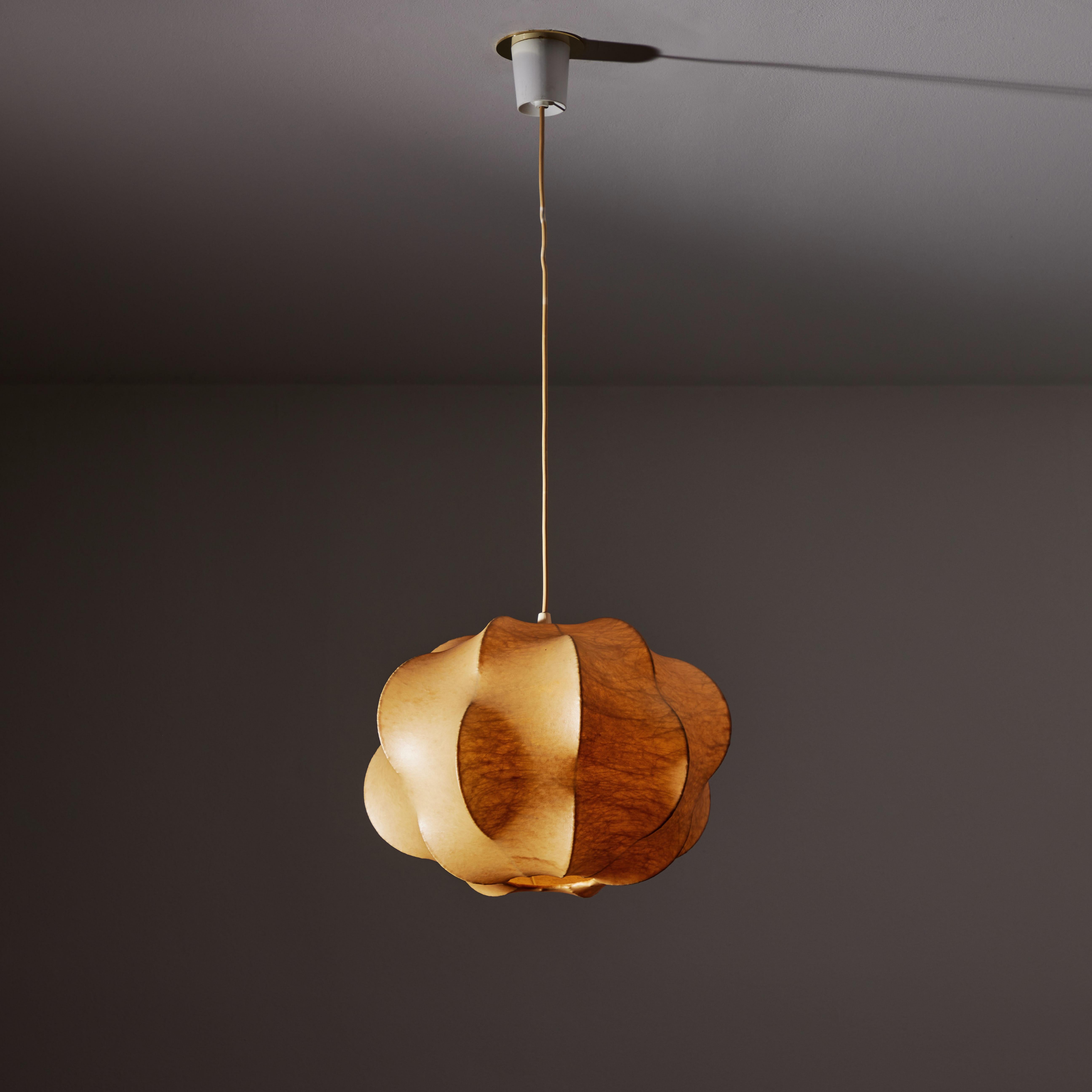Steel Nuvola Suspension Light by Tobia Scarpa for Flos